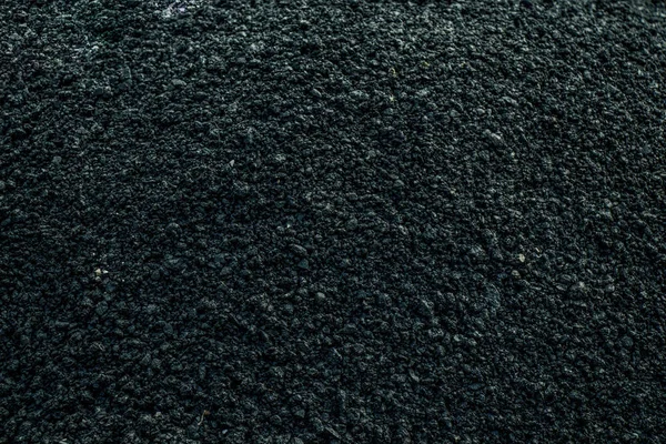 石料沥青质感背景黑色花岗岩砾石 — 图库照片