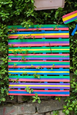 Arkaplan ve arkaplan dokusu ayrıntıları tahtanın soyut biçiminde