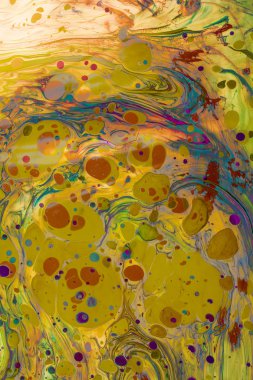 Geleneksel Osmanlı Türk mermer sanat modelleri soyut renkli arkaplan olarak