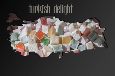 Türkiye Haritası kabaca iş kavramları olarak çizildi