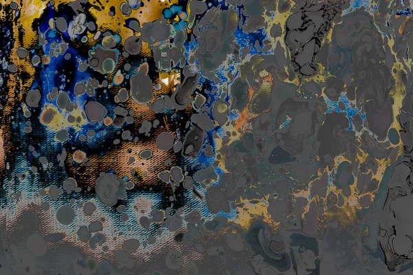 Textura de fondo de arte grunge abstracto con salpicaduras de pintura de colores —  Fotos de Stock