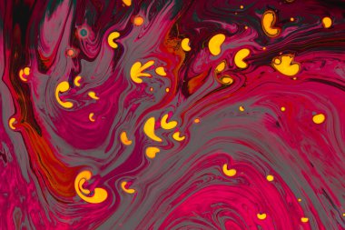 Soyut grunge sanat arkaplan dokusu renkli boya çıkıntıları ile