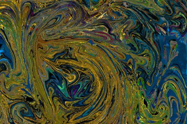 Soyut grunge sanat arkaplan dokusu renkli boya çıkıntıları ile