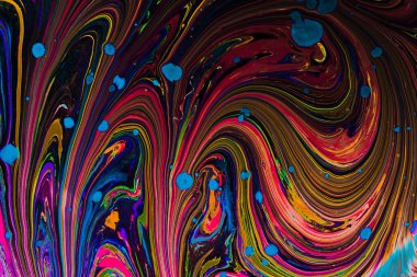 Soyut grunge sanat arkaplan dokusu renkli boya çıkıntıları ile