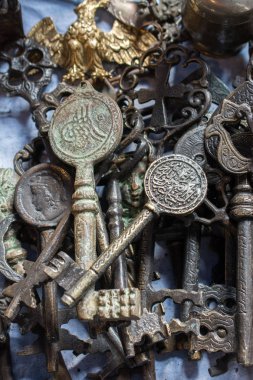 Anahtar dekoratif anahtar Retro tarz