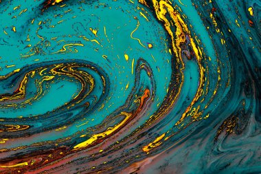 Soyut grunge sanat arkaplan dokusu renkli boya çıkıntıları ile