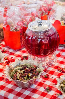 cam çaydanlık bitkisel çay 