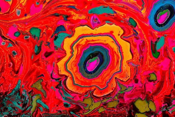 Soyut grunge sanat arkaplan dokusu renkli boya çıkıntıları ile — Stok fotoğraf