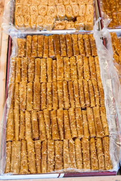 Fruit dried pulp as snack food — Stock Photo, Image