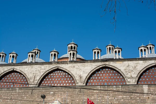Чудовим прикладом архітектури турецького фрагментів — стокове фото