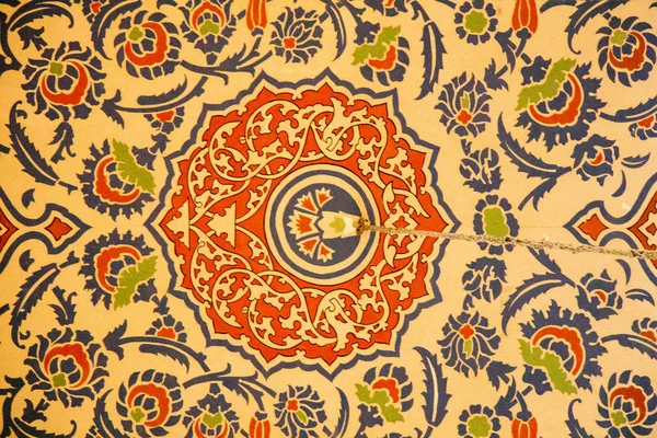 Beispiel ottomanischer Kunstmuster im Blick — Stockfoto