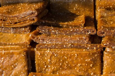 Meyve hamuru gıda snack gibi kurutulmuş