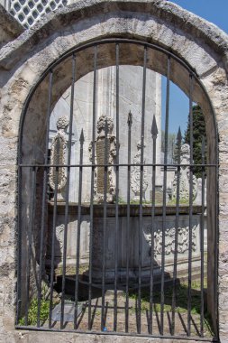 Eski Istanbul mezarlara taşa