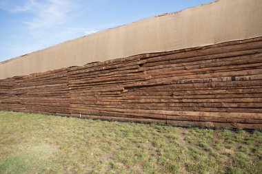 Ahşap ahşap arka plan olarak plakalar 