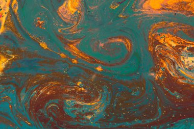 Soyut grunge sanat arkaplan dokusu renkli boya çıkıntıları ile