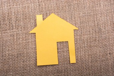 Ev şekli dışarı-in kağıt kesme 