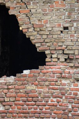 Eski grunge tuğla duvar arkaplanı