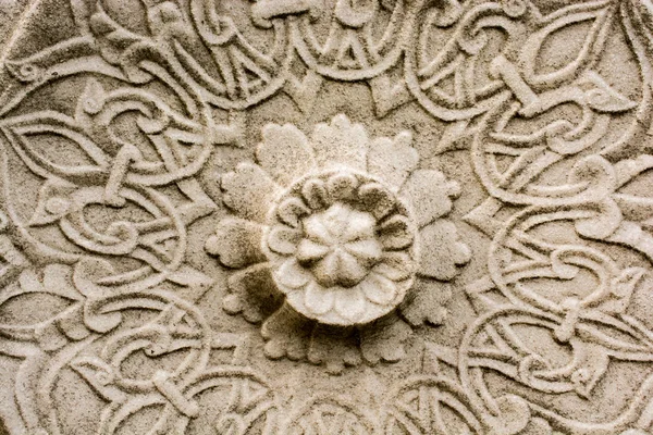 Ottomanska marmor carving konst detalj — Stockfoto