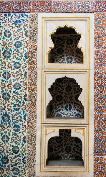 Exemplo de padrões de arte otomana em vista — Fotografia de Stock