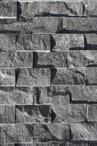 Decorative cubic stone wall background — Stock Photo, Image