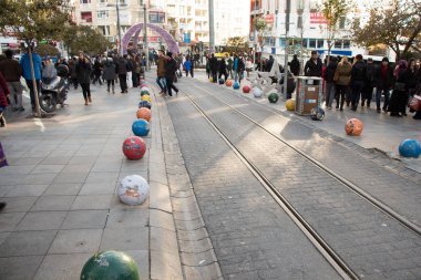 parke taşı döşeli Caddesi'nin doku arka plan