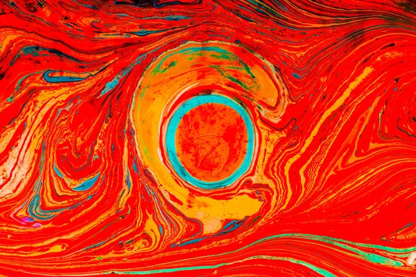 Abstrakte Marmoriermuster als farbenfroher Hintergrund — Stockfoto