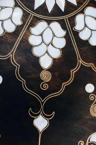 Example of Mother of Pearl inlays — Stock Photo, Image