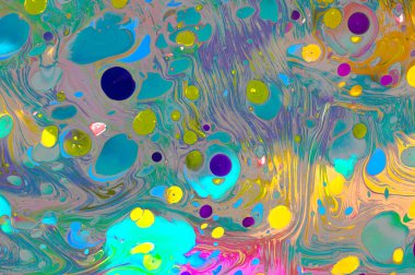 Soyut grunge sanat arkaplan dokusu renkli boya çıkıntıları ile