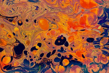 Soyut grunge sanat arkaplan dokusu renkli boya çıkıntıları ile