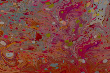 Soyut grunge sanat arkaplan dokusu renkli boya çıkıntıları ile