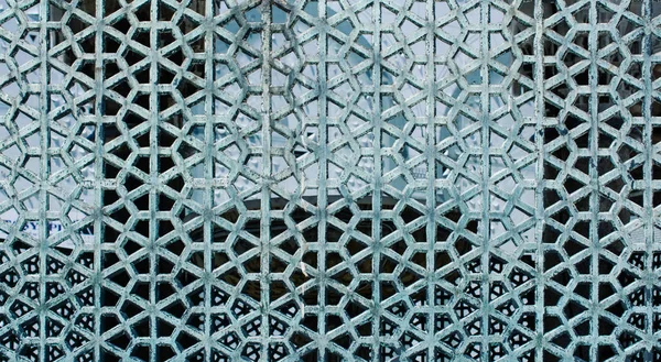 Beispiel ottomanischer Kunstmuster auf Metallen — Stockfoto