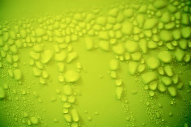 Su ıslak nem yoğunlaşma bir yüzey üzerinde