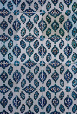  Osmanlı eski el yapımı Türk çini