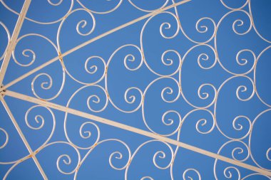 Metal üzerinde zemin ve arka plan dokusu detayları