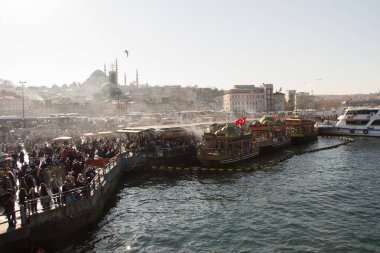 Istanbul Cityscape ile ünlü bina siluet