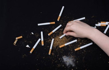 Dünya Tütüne Hayır Günü posteri sigara içilmez diyor.