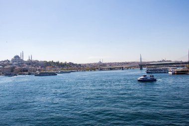 Istanbul Cityscape ile ünlü bina siluet