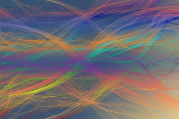 Geometrische abstrakte Hintergrund mit bunten Linien — Stockfoto