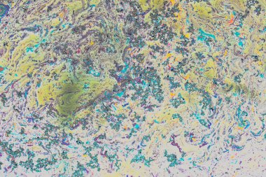 Soyut grunge sanat arkaplan dokusu renkli boya çıkıntıları ile