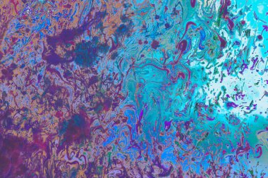 Soyut grunge sanat arkaplan dokusu renkli boya çıkıntıları ile