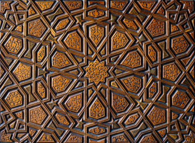 Osmanlı Türk Sanat geometrik desenlerle 