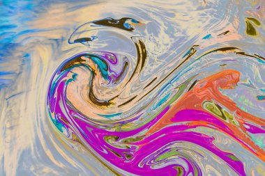 Soyut grunge sanat arkaplan dokusu renkli boya çıkıntıları ile