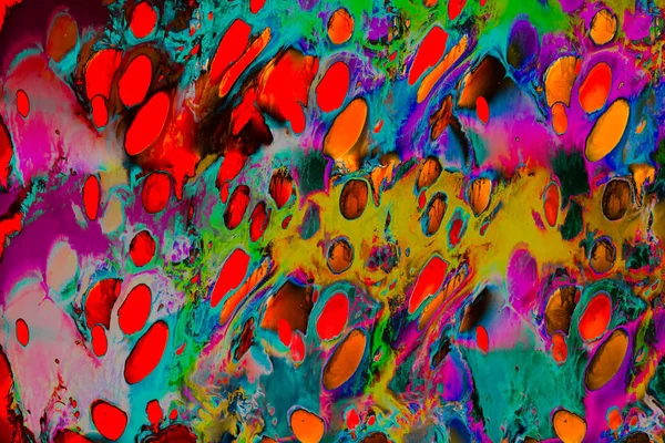 Soyut grunge sanat arkaplan dokusu renkli boya çıkıntıları ile