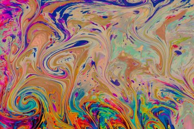 Soyut grunge sanat arkaplan dokusu renkli boya çıkıntıları ile