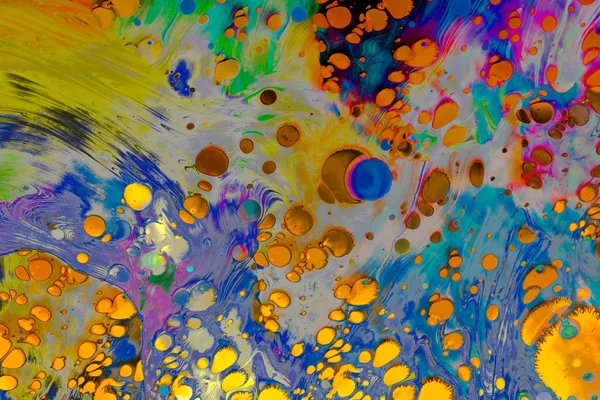 Soyut grunge sanat arkaplan dokusu renkli boya çıkıntıları ile