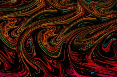 Soyut grunge sanat arkaplan dokusu renkli boya çıkıntıları ile