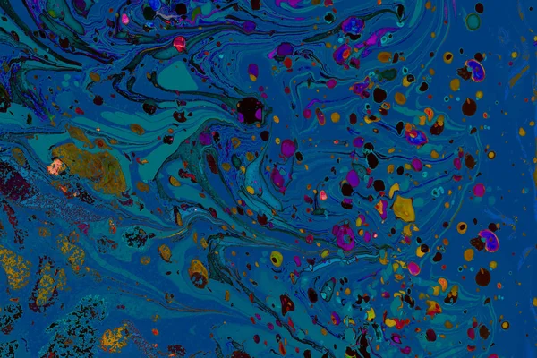 Soyut grunge sanat arkaplan dokusu renkli boya çıkıntıları ile