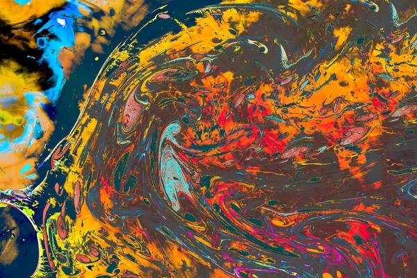 Soyut grunge sanat arkaplan dokusu renkli boya çıkıntıları ile