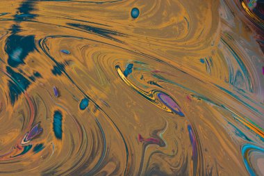 Soyut grunge sanat arkaplan dokusu renkli boya çıkıntıları ile