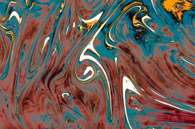 Soyut grunge sanat arkaplan dokusu renkli boya çıkıntıları ile